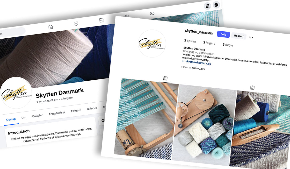 Skytten er nu på Facebook og Instagram’