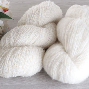 MERINO BOUCLÉ (100g - unbleached)