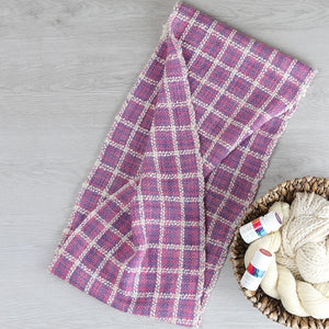 FRAME LOOM WEAVING KIT – WOOL SCARF