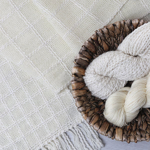 FRAME LOOM WEAVING KIT – WOOL SCARF