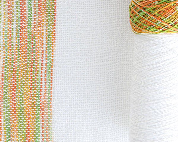WEAVING KIT FOR FRAME LOOM – COTTON SCARF