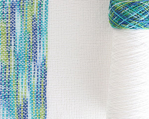 WEAVING KIT FOR FRAME LOOM – COTTON SCARF