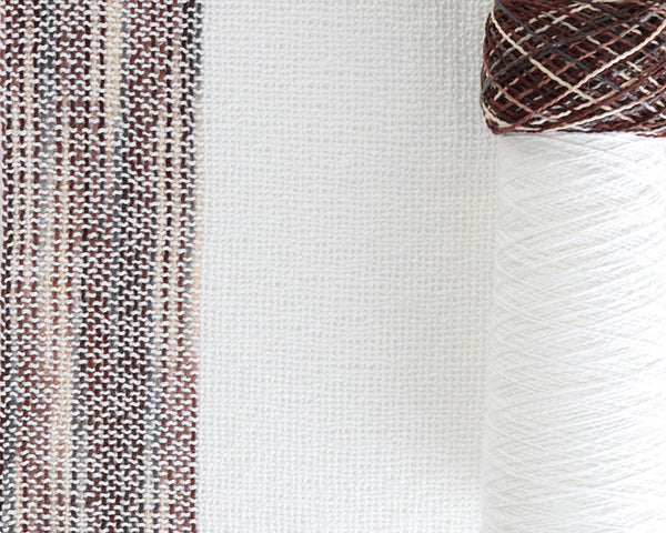 WEAVING KIT FOR FRAME LOOM – COTTON SCARF