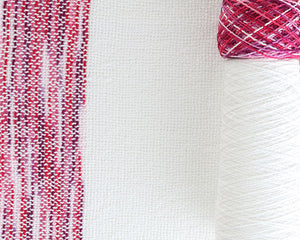 WEAVING KIT FOR FRAME LOOM – COTTON SCARF