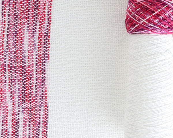 WEAVING KIT FOR FRAME LOOM – COTTON SCARF
