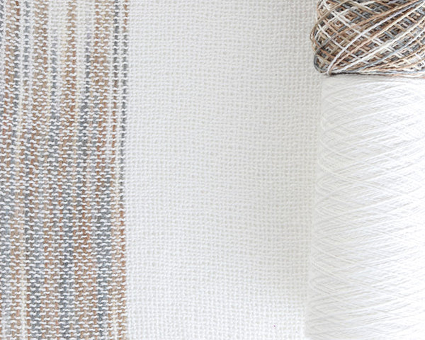 WEAVING KIT FOR FRAME LOOM – COTTON SCARF