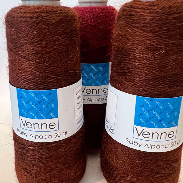 BABY ALPACA Nm 16/2 (50 g - dyed)