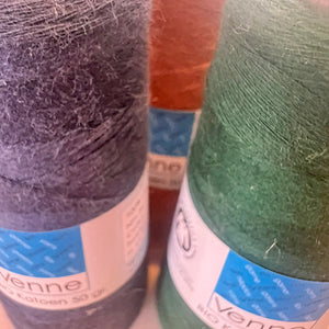 ORGANIC COTTON YARN Nm 34/1x2 (50 g - dyed)
