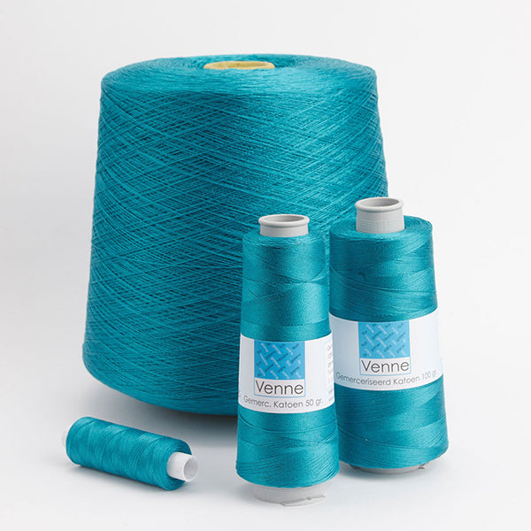 MERCERISED COTTON YARN Nm 34/2 - Ne 20/2 (50 g - dyed)