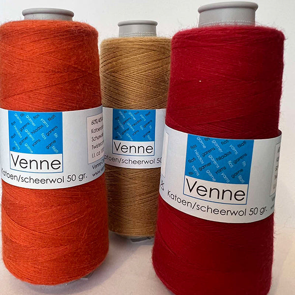 COTTON/WOOL Nm 40/1 (50 g - dyed)