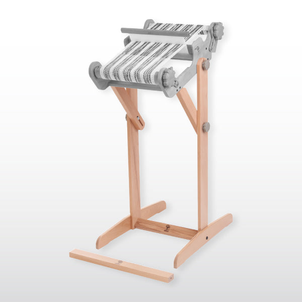 FLOOR STAND FOR COMPACT FRAME LOOM