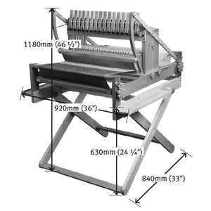 FLOOR STAND FOR TABLE LOOM 16 HARNESS LOOM