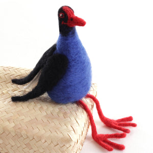NÅLEFILTNING - PUKEKO FUGL