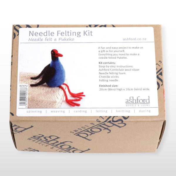 NÅLEFILTNING - PUKEKO FUGL