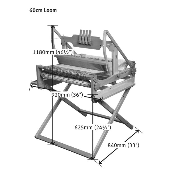 FLOOR STAND FOR TABLE LOOM 8 SHAFTS