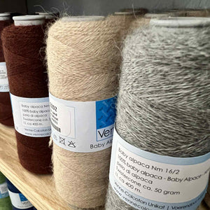 BABY ALPACA Nm 16/2 (50 g - dyed)