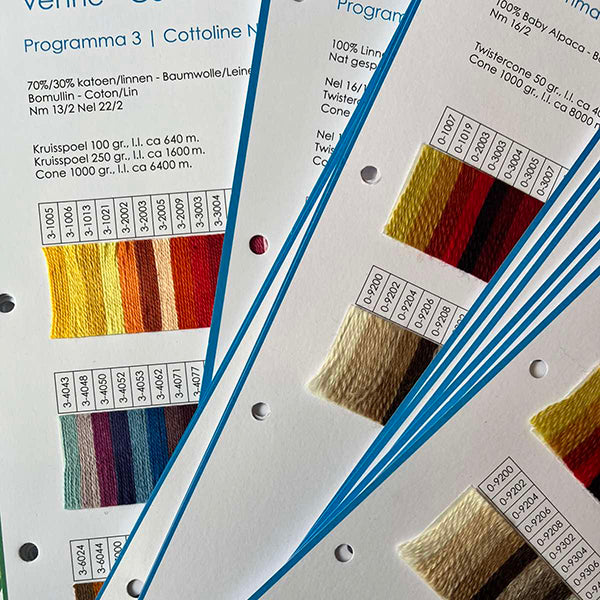 VENNEGARN COLOUR CHART