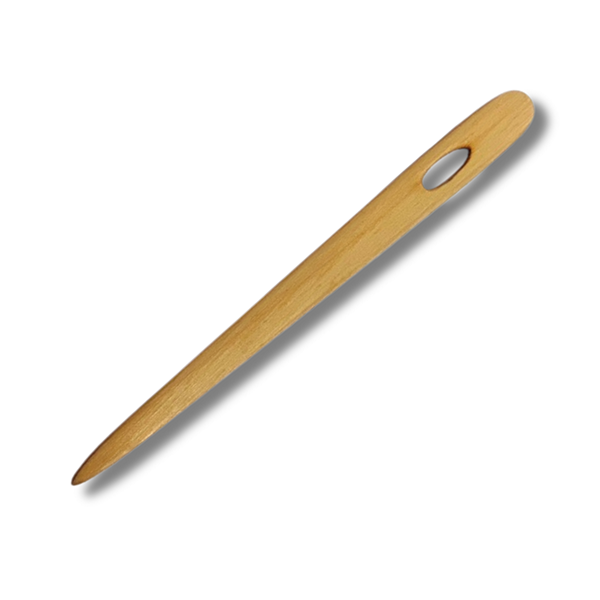 VÆVENÅL/NÅLEBINDINGSNÅL (TRÆ)